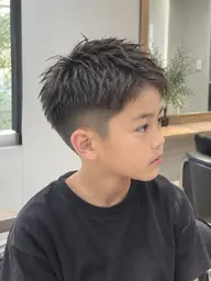【👶小学生・中学生・高校生👶】メンズカット(刈り上げスタイルorツーブロックスタイル)