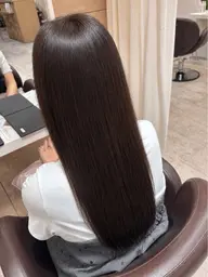 髪を傷ませないツヤカラー🤎✨¥9130→¥2000白髪染めも🆗