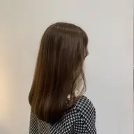 【 🧸赤みを消したい方おすすめ 】 カット + ブリーチなしダブルカラー + 選べるトリートメント ¥10,710~