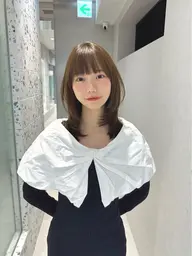 【2回目以降】似合わせ全体カット+ 透明感ケアカラー +3stepトリートメント