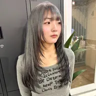🌿人気no.2🌿カット+ダブルカラー(ケアブリーチ、トリートメント追加OK) #レイヤーカット#ハイトーン