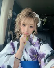 ヘアセット✨アップ、ハーフアップなど