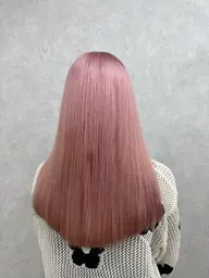 【人気No.1】暖色ブリーチカラー🍁ピンクベージュ🌸/オレンジ🍊/チェリーレッドetc🍒