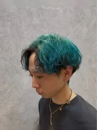 ✂️似合わせメンズカット+ブリーチオンカラー✨
