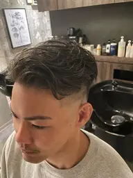 【SNS撮影用】フェードカット➕アイロンパーマ⚠︎男性限定