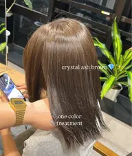 ワンカラー🦄【Aujua 4STEP トリートメント付き🧴】