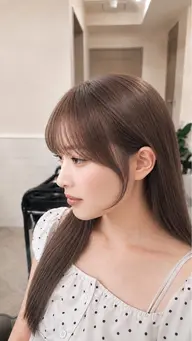 🇰🇷韓国レイヤーカット+顔まわりカット✂️高保湿TR付き✨
