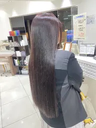 滑らかな仕上がりへ🍀.*酸性縮毛矯正