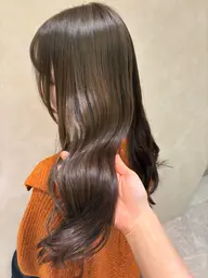 【選べるホームケア付き✨】艶カラー🫧〈白髪染めも◎〉+Aujuaトリートメント💫