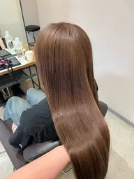 【💫ミニモ限定💫】カット+ブリーチなしWカラー+髪質改善LOA4ステップトリートメント🍯 ダブルカラー