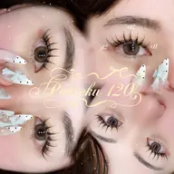 🕯🎀【根元から上げたい方必見♡パリジェンヌ×フラットラッシュ】パリエク120本🎀🕯