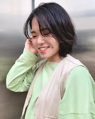 ✂️前髪カット+カラー+3stepトリートメント🌸