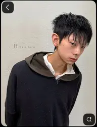 アンニュイ ナード メンズカット