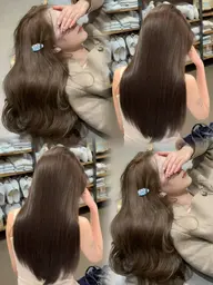 【ミニモ限定】🌟ブリーチなしダブルカラー+ヒアルロン酸トリートメント🫧
