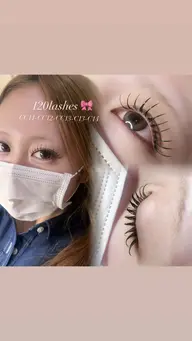 7月🌺 LEDマツエク【120本】※オフは+550円