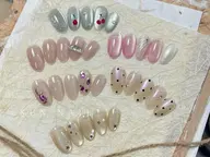 8月summer nail 🌿NEW✨《オフ・ケア込み》店内サンプルシンプル定額