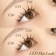 【モデル募集🌟】LEDフラットラッシュ80本👀🩷