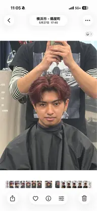🔹カット&ブリーチリタッチ&オンカラー🔹カラーのメンテナンス・色味を出したい人におすすめ🔹