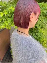 【人気No. 1✨ スペシャルクーポン💗 】前髪カット+カラー+2 ステップトリートメント