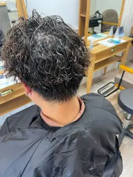 【メンズ限定】カット ツイストスパイラル/スパイラルパーマ波巻き