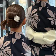 🕯️【お祭りや花火大会】🕯️🩶浴衣着付け+ヘアアレンジ🩶
