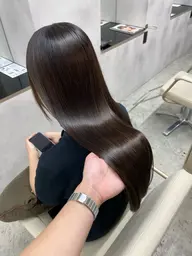 🔁【再来限定】極髪質改善ストレート+カラー
