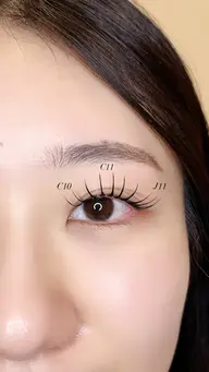 最軽量🌟束感仕上げ🌟フラットラッシュ120本※本数相談可