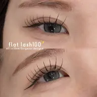 🍒フラットラッシュ80本🍒+🤍束感コーティング付き🤍