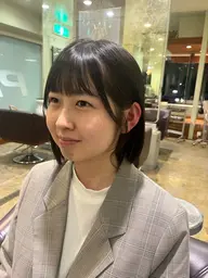 ポイントストレートパーマ🪽✨️