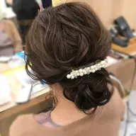 お呼ばれヘアー