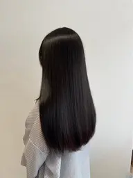【平日13:00~19:00】🆕髪質改善酸性ストレート    　　　　　　Hair straightening︎︎☁