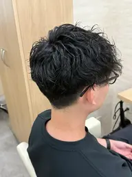 メンズパーマモデル