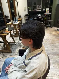 メンズカット+韓国風パーマ+トリートメント