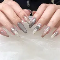オフなし✋🏻ジェルチップ長さ出し10本+アート