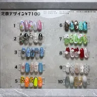 ✨定額ネイル✨※月に2​〜​3個のデザインが変わります！