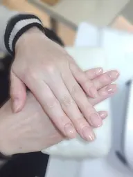 自爪を傷つけない❣グラデーションネイル🌈【ハンドネイル】