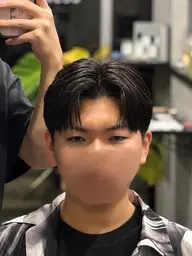【韓国ヘア完全仕上げ🇰🇷】韓国式カット+パーマ+ダウンパーマ