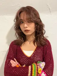 🤍透明感🍀艶ケアカラー+トリートメント
