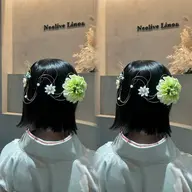 隅田川花火大会🎇浴衣着付け+ヘアセット🎀