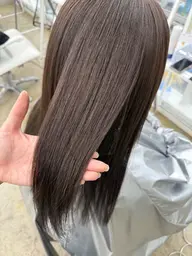 縮毛矯正+トリートメント