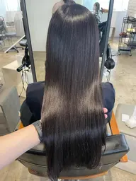 【🌟艶髪にメンテナンス🌟】カット+酸性ストレート+トリートメント