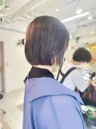 デザインカット+オーガニックツヤカラー