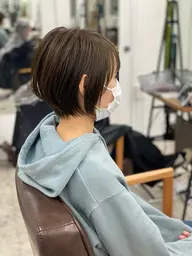 レディースショートカット💇🏻‍♀️➕髪質改善トリートメント【ショートカット/ショートボブ/ハンサムショート】