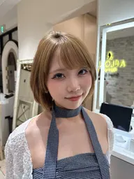 《新宿》当日ご予約大歓迎💕【9/11（金）限定👀】韓国風ボブカット✨＋トリートメント🩵✨