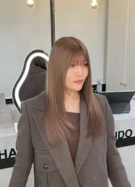 🇰🇷🚺韓国レイヤーカット+ブリーチ込みダブルカラー+内部補修5stepトリートメント🚺🇰🇷