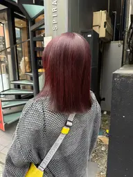 【ミニモ学割】カット➕ブリーチなしダブルカラー➕内部補修トリートメント🫍🪼🩵