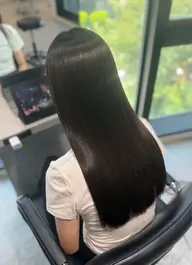 美髪矯正+髪質改善トリートメント