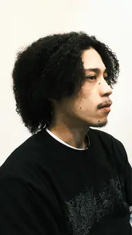 カット+ ハリガネパーマ