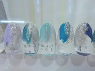 ⭐️オフあり 塗りかけネイル