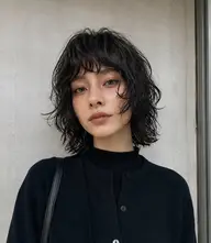 ボブパーマモデル🐈⬛【注意事項あり】⚠️カットなし